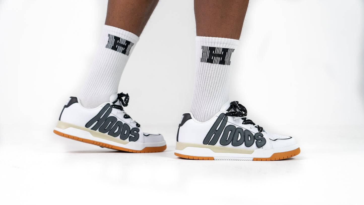 Hoods statement white - on feet size 11
